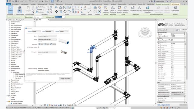 Uponor BIM Building Information Modeling offene Standards