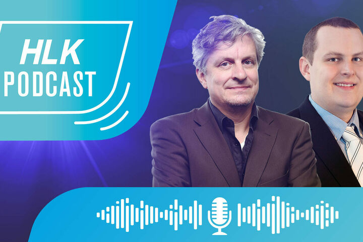 Klima-Kälte Podcast der Fachzeitschrift HLK, Thomas Frank, Gründer und Geschäftsführer von Refolution Industriekälte, Moderator Cluster Manager Gebäudetechnik Klaus Paukovits WEKA