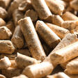 Pellets Haufen