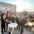 Eröffnungsfeier der GC LINZ HAUSTECHNIK am 27.02.22 - Installateurpartner und Kunden feierten gemeinsam