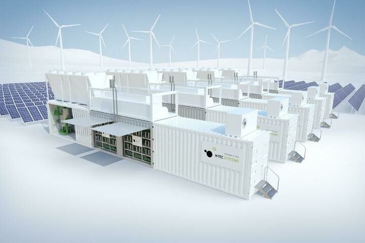 Hydrogen Cube System der H-TEC SYSTEMS