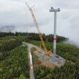 Erstes Windrad des ersten Windparks in Kärnten errichtet