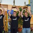 Die drei Erstplatzierten des NÖ Lehrlingswettbewerbes der Installations- und Gebäudetechniker (v. l.): 2. Platz für Julian Edinger (LB Garschall Klaus, Vitis), 1. Platz für Gerald Spitzer (LB Nöst, Kirchschlag), 3. Platz für Michael Schrittwieser (LB Paweronschitz, Herzogenburg).