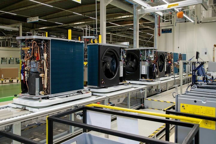 Daikin Wärmepumpen Produktion in Europa