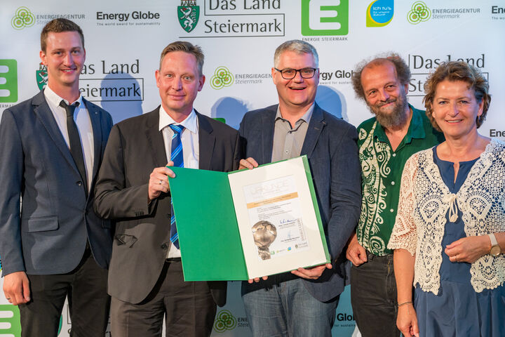 Auszeichnung von SOLID und AVL beim Energy Globe Styria 2022