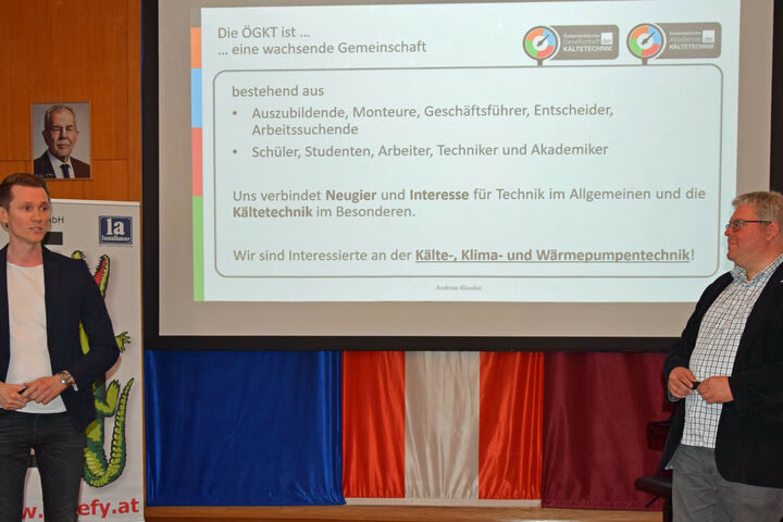 Österreichische Gesellschaft der Kältetechnik, Andreas Klaudus, Harald Erös