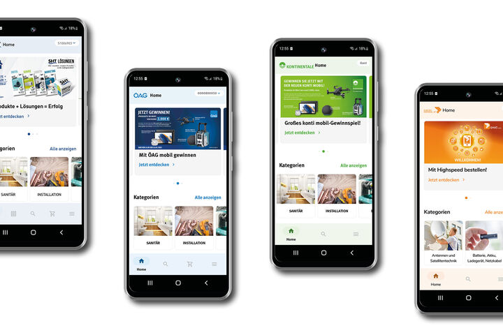 neue Apps von Frauenthal