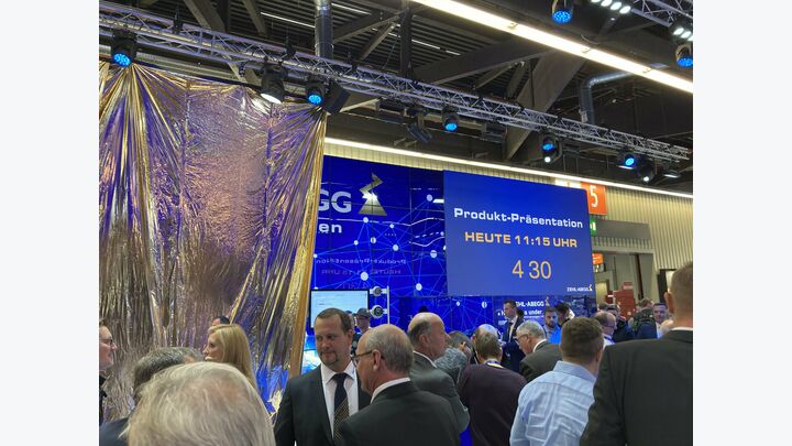 Ziehl-Abegg Produktpräsentation auf der Chillventa 22 HLK/K. Lutz
