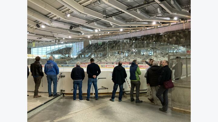 Wiener Kältestammtisch Besichtigung Eishalle der Vienna Capitals HLK/K.Lutz