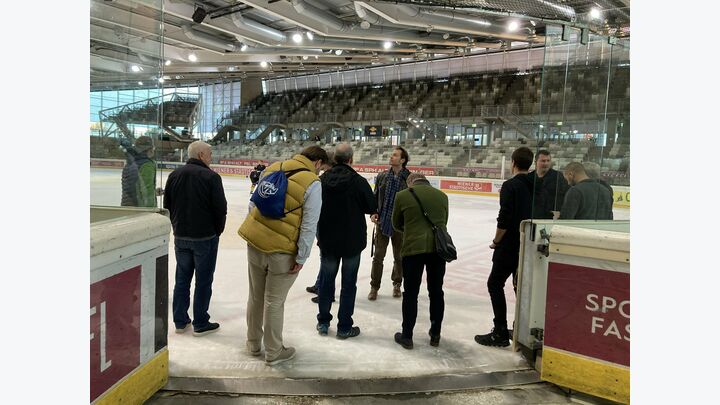 Wiener Kältestammtisch Besichtigung Eishalle der Vienna Capitals HLK/K.Lutz