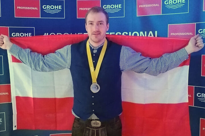 Berufsweltmeister, Sanitaer und Heizungstechnik, WorldSkills 2022, Florian Bliem