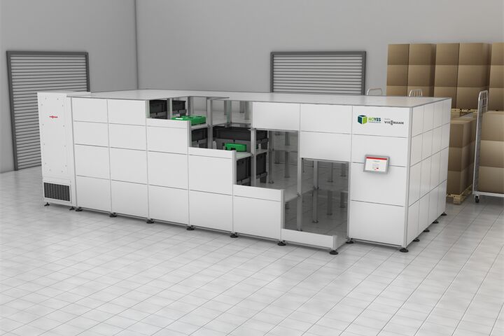 Viessmann Refrigeration Solutions und Noyes Technologies haben gemeinsam eine automatisierte Nano-Lagerlösung entwickelt.
