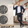 Martin Hagleitner, CEO Austria Email mit W?rmepumpeneinheit