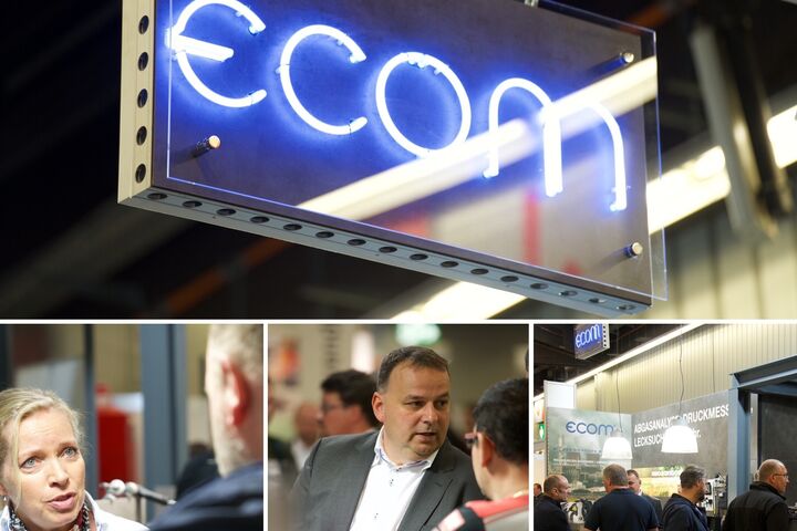 ecom als Austeller auf der ISH in Frankfurt – heuer in Halle 10.2/Stand A49.