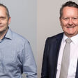 Christian Hofer (re.), Geschäftsführer von Hoval in Österreich, Walter Unterholzer (li.), als technischer Projektleiter