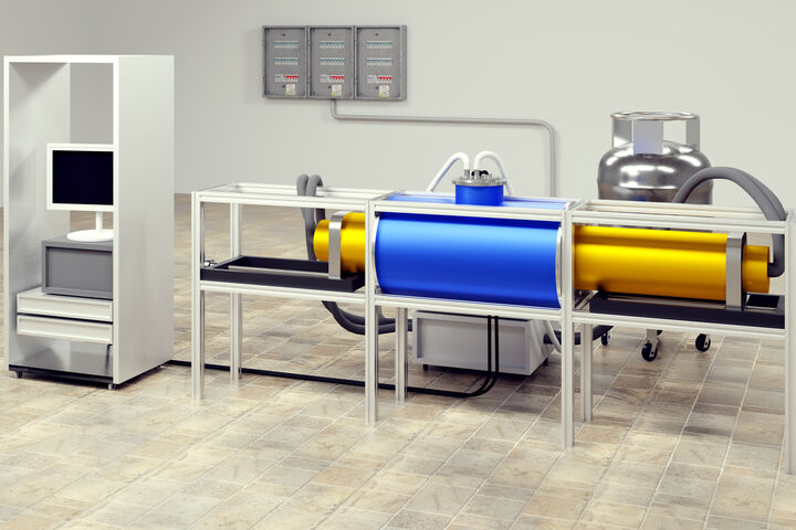 HyLICAL: Die Forschenden wollen einen Prototyp bauen, mit dessen Hilfe die magnetische Kühlung Einzug in die industrielle Wasserstoff-Verflüssigung halten soll.