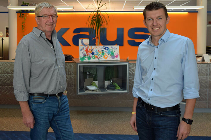 Vater Adolf Kausl und Sohn Ing. Rene Kausl