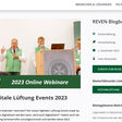 Bei der Online-Webinar-Reihe von REVEN/ CCI Dialog wird über professionelle Küchenlüftungen informiert.