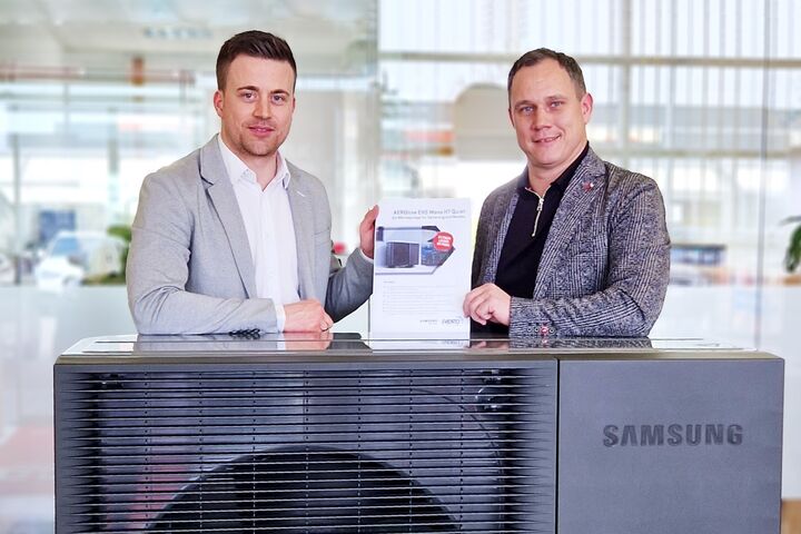 Samsung-Wärmepumpen von SamCool nun auch bei liVENTO