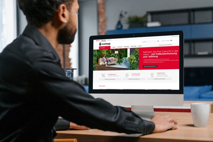 Comap, eine der Leitmarken von
Aalberts hydronic flow control, bietet
seinen Webauftritt nun auch in
deutscher Sprache an. Ob
Flächenheizung und -kühlung,
Wärmeabgabe oder Komfortregelung
– alle Informationen sind mit wenigen
Klicks auffindbar.