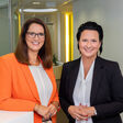 (v.l.) Valerie Höllinger, CEO von Austrian Standards, und Birgit Unger, COO von Austrian Standards.