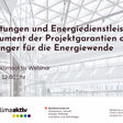 Webinar am 15 Juni 2023, Klimahaftungen und Energiedienstleistungen,  Projektgarantien als Gamechanger für die Energiewende
