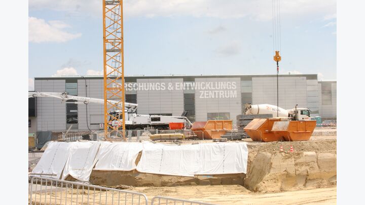 Hargassner Baustelle