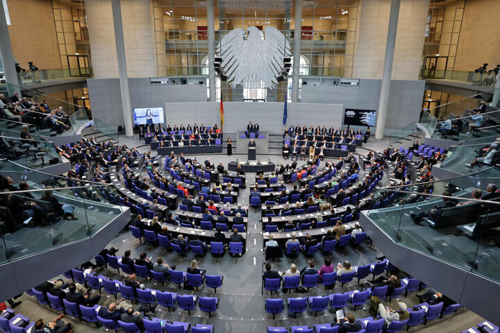 Deutscher Bundestag, Plenarsaal, GEG, Heizungsgesetz, Deutschland,