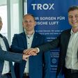 Trox Austria, von links, Norbert Lex, Mathias Gleitsmann, Wolfgang Hucek