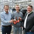 Gruenbeck Frastanz stoßen auf neue Wasseraufbereitungsanlage an