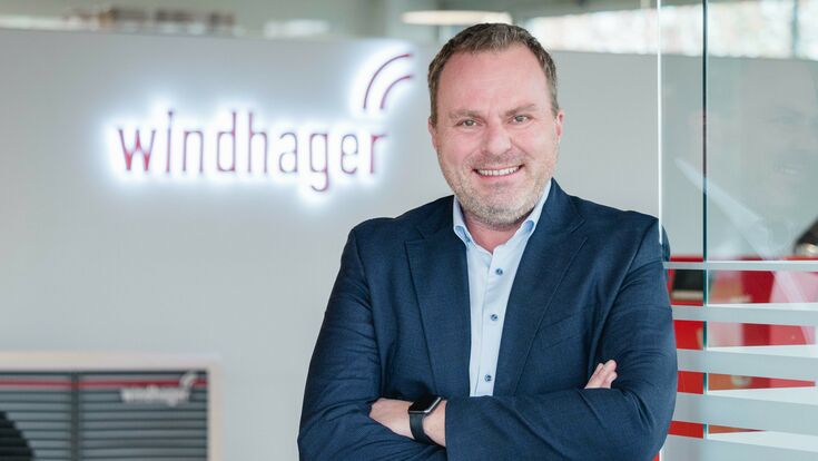 © Windhager Zentralheizung, Gersthofen Konrad Spies, Geschäftsführer der Windhager Zentralheizung GmbH Deutschland