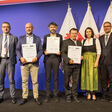 Euregio Innovationspreis 2023 Verleihung in Alpbach mit Siegern und Landeshauptleuten