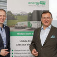 Marc Pehlke, CEO der Heizkurier Gruppe (links) und Dr. Georg Patay, GF von energy4rent (rechts),