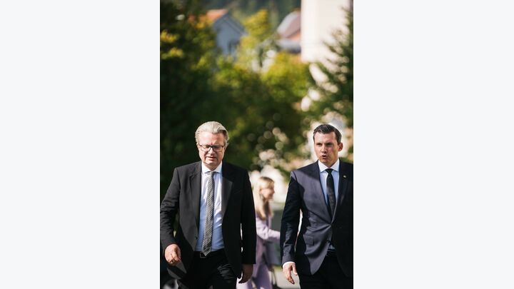 Geschäftsführer und Landeshauptmann
