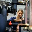 Projekt LC150 von Fraunhofer ISE mit Effizienzrekord: Mit nur 124 Gramm Propan wurde eine Heizleistung von 12,8 kW erreicht