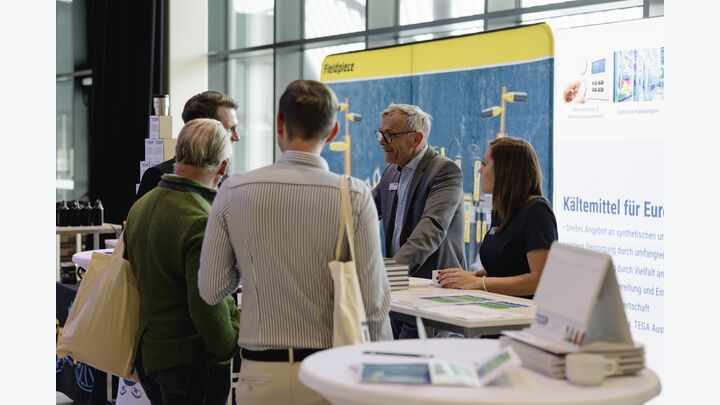 Stand bei der AACI