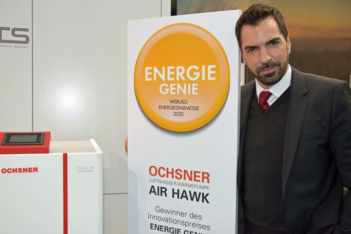 Archivaufnahme der HLK von Kari Ochsner während der Energiespar Messe in Wels
