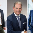 Die neuen BDH-Vorstände (v. l.)  Christian Sieg, Heinz-Werner Schmidt, Alexey Paliivets