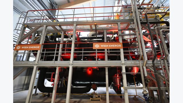 ABD0059_20231205 - WIEN - ?STERREICH: Inbetriebnahme von "Europas leistungsst?rkste Gro?w?rmepumpe" der Wien Energie am Dienstag, 05. Dezember 2023, in Wien. - FOTO: APA/HANS KLAUS TECHT