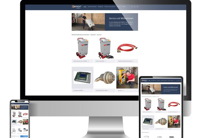 Onlineshop von ENERENT Austria