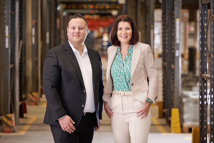 Vorstand der Frauenthal Handel AG, Robert Just und Erika Hochrieser