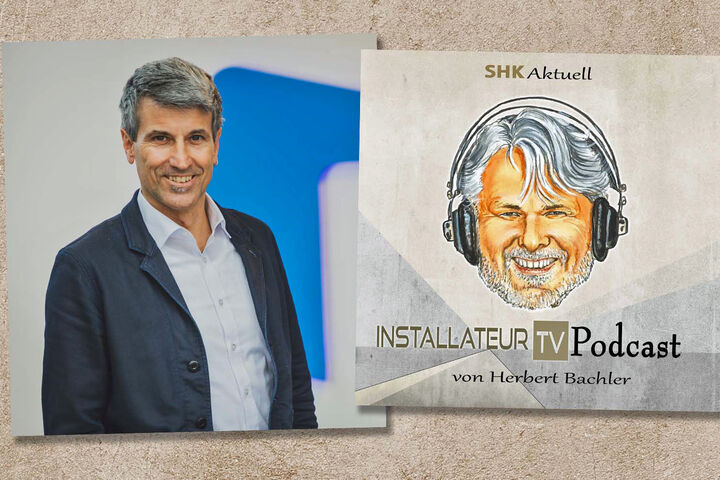 Rolf Frei, CEO der ELYSATOR Engineering AG, spricht mit Herbert Bachler