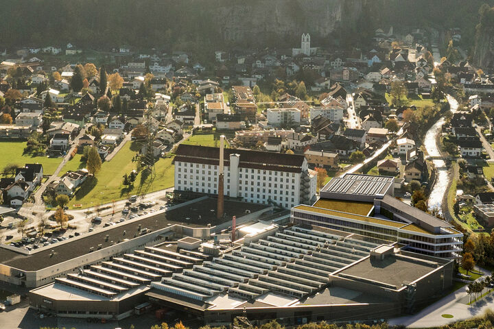 Getzner Werkstoffe Hauptsitz in Bürs/ Vbg.