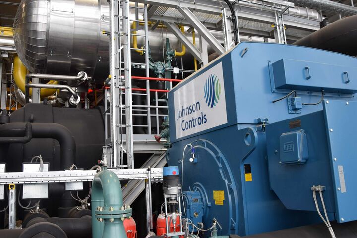 Großwärmepumpe in der ebs Kläranlage in Wien Simmering