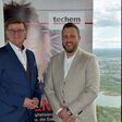 Zoran Jelen (Techem Wassertechnik-GF) und Matthias Göttfert (Techem-GF)