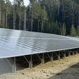 Photovoltaik Freiflächen-Anlage im Waldviertel in Niederösterreich