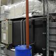 Absorptions-Kältemaschine, hier in einem Industrie-Betrieb installiert