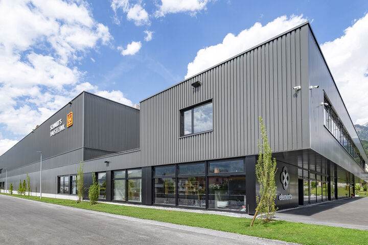 Neues Gebäude von Schmidt´s Haustechnik in Bludenz