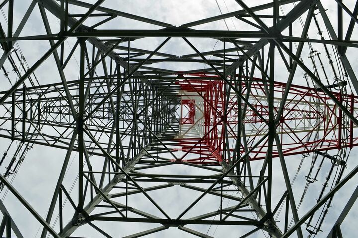 Strommast, Teil des Stromnetzes