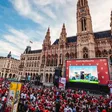 Hisense beim Public Viewing am Rathausplatz